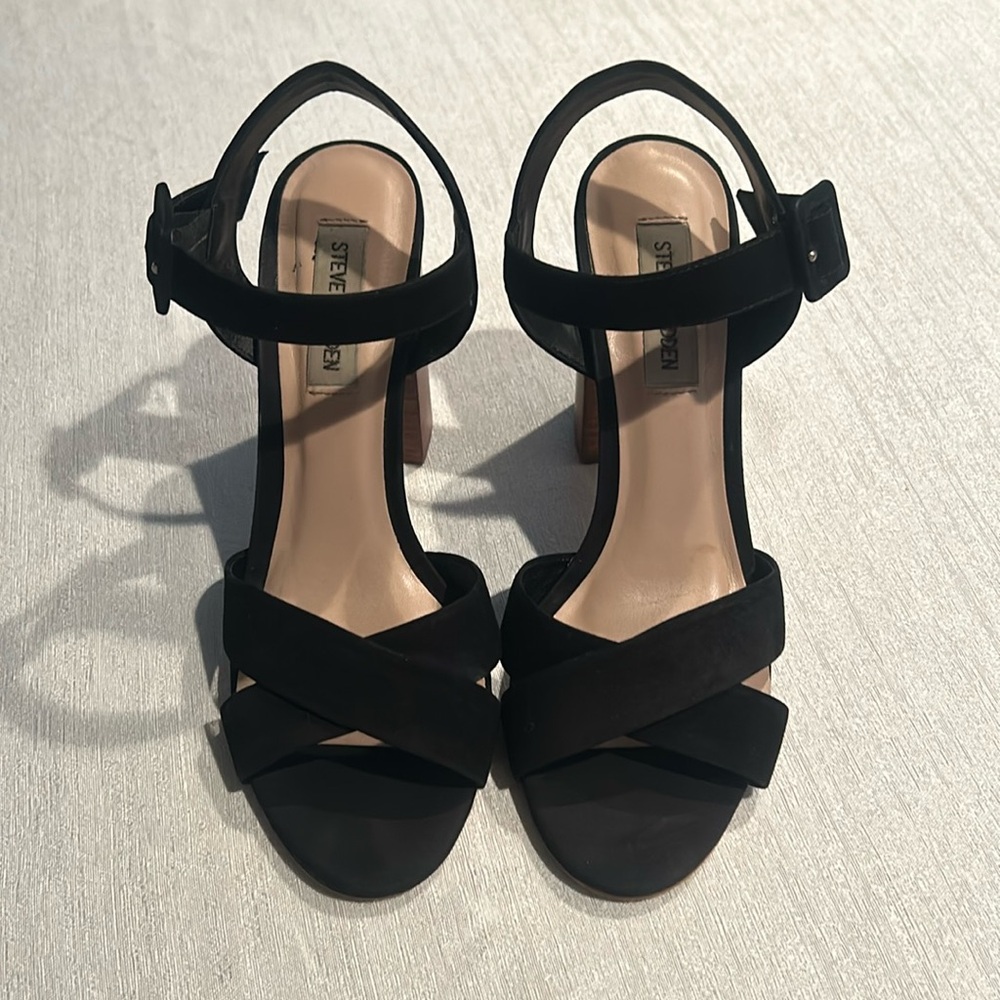 Steve Madden Marta Platform Block Heel Sandals - image 1